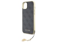 Funda Guess 4G Charms Collection para iPhone 15 Plus - gris Funda Guess 4G Charms Collection para iPhone 15 Plus - gris