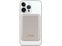 Batería externa Guess MagSafe Metal Script Logo con carga por inducción, 15 W, 5000 mAh - color dora Batería externa Guess MagSafe Metal Script Logo con carga por inducción, 15 W, 5000 mAh - color dora