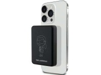 Batería externa Karl Lagerfeld NFT Outline Ikonik MagSafe de 5000 mAh con carga por inducción - negr Batería externa Karl Lagerfeld NFT Outline Ikonik MagSafe de 5000 mAh con carga por inducción - negr