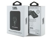 Batería externa Karl Lagerfeld NFT Outline Ikonik MagSafe de 5000 mAh con carga por inducción - negr Batería externa Karl Lagerfeld NFT Outline Ikonik MagSafe de 5000 mAh con carga por inducción - negr