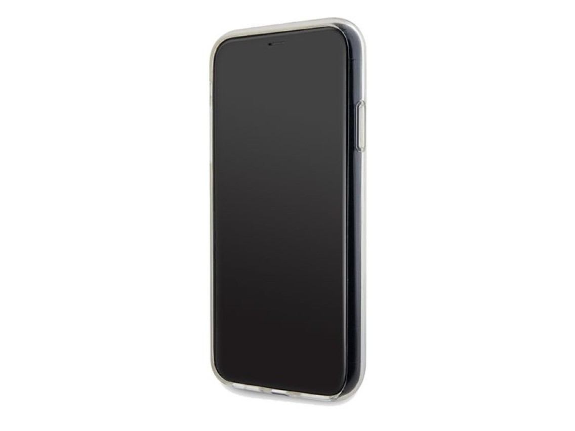Capa Guess IML Faceted Mirror Disco Iridescent para iPhone 11 / Xr - multicolorida