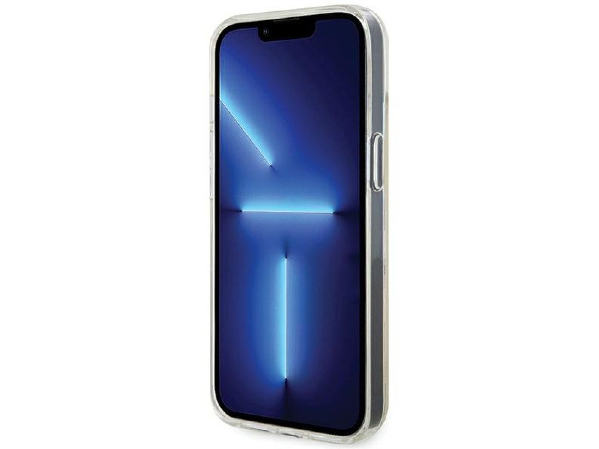 Capa Guess IML Faceted Mirror Disco Iridescent para iPhone 12/12 Pro - multicolorida