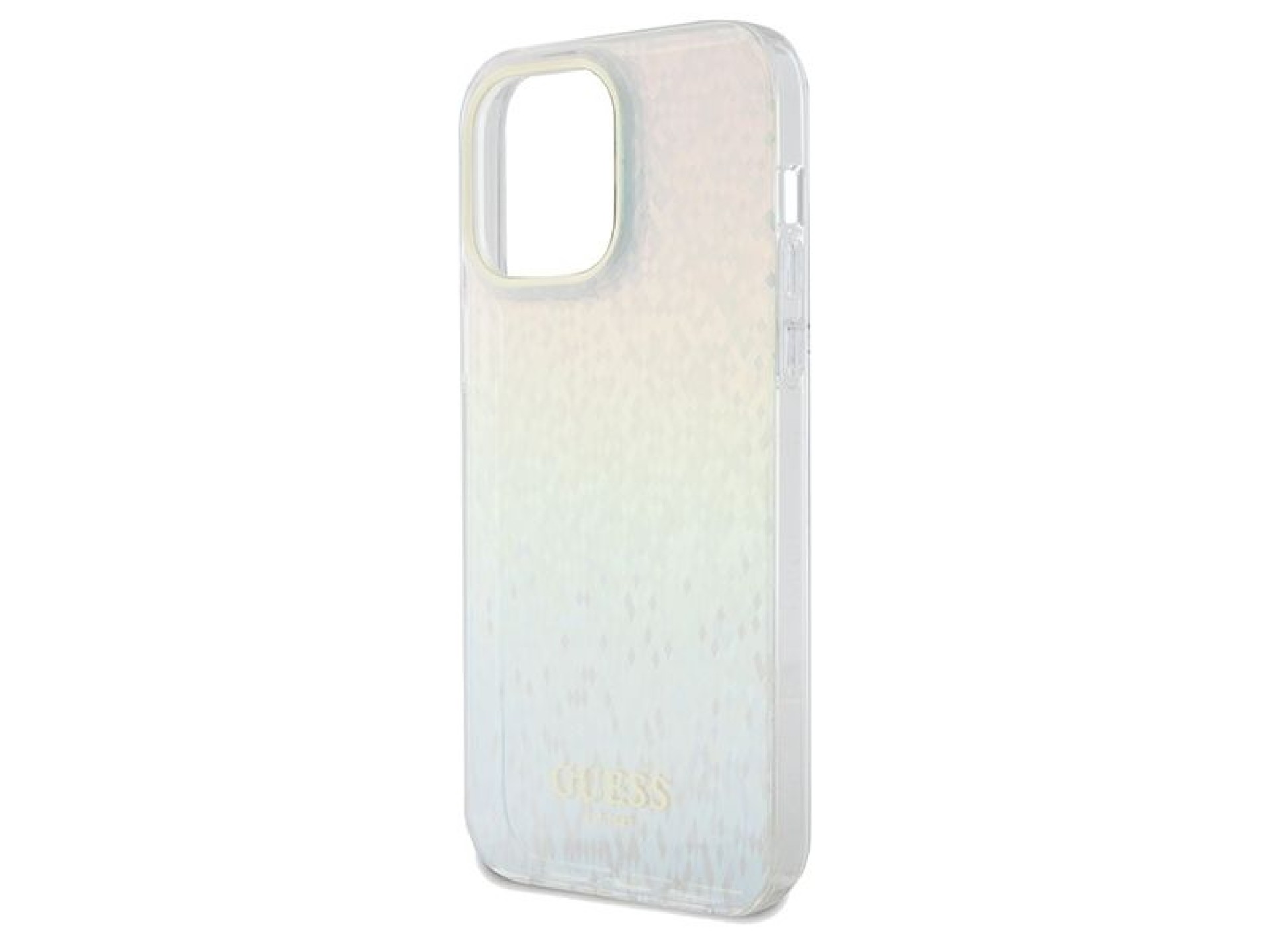 Capa Guess IML Faceted Mirror Disco Iridescent para iPhone 13 Pro Max - multicolorida