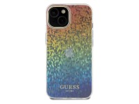 Capa Guess IML Faceted Mirror Disco Iridescent para iPhone 14/15/13 - multicolorida Capa Guess IML Faceted Mirror Disco Iridescent para iPhone 14/15/13 - multicolorida
