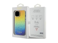 Capa Guess IML Faceted Mirror Disco Iridescent para iPhone 14/15/13 - multicolorida Capa Guess IML Faceted Mirror Disco Iridescent para iPhone 14/15/13 - multicolorida
