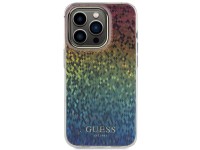 Capa Guess IML Faceted Mirror Disco Iridescent para iPhone 14 Pro - multicolorida Capa Guess IML Faceted Mirror Disco Iridescent para iPhone 14 Pro - multicolorida