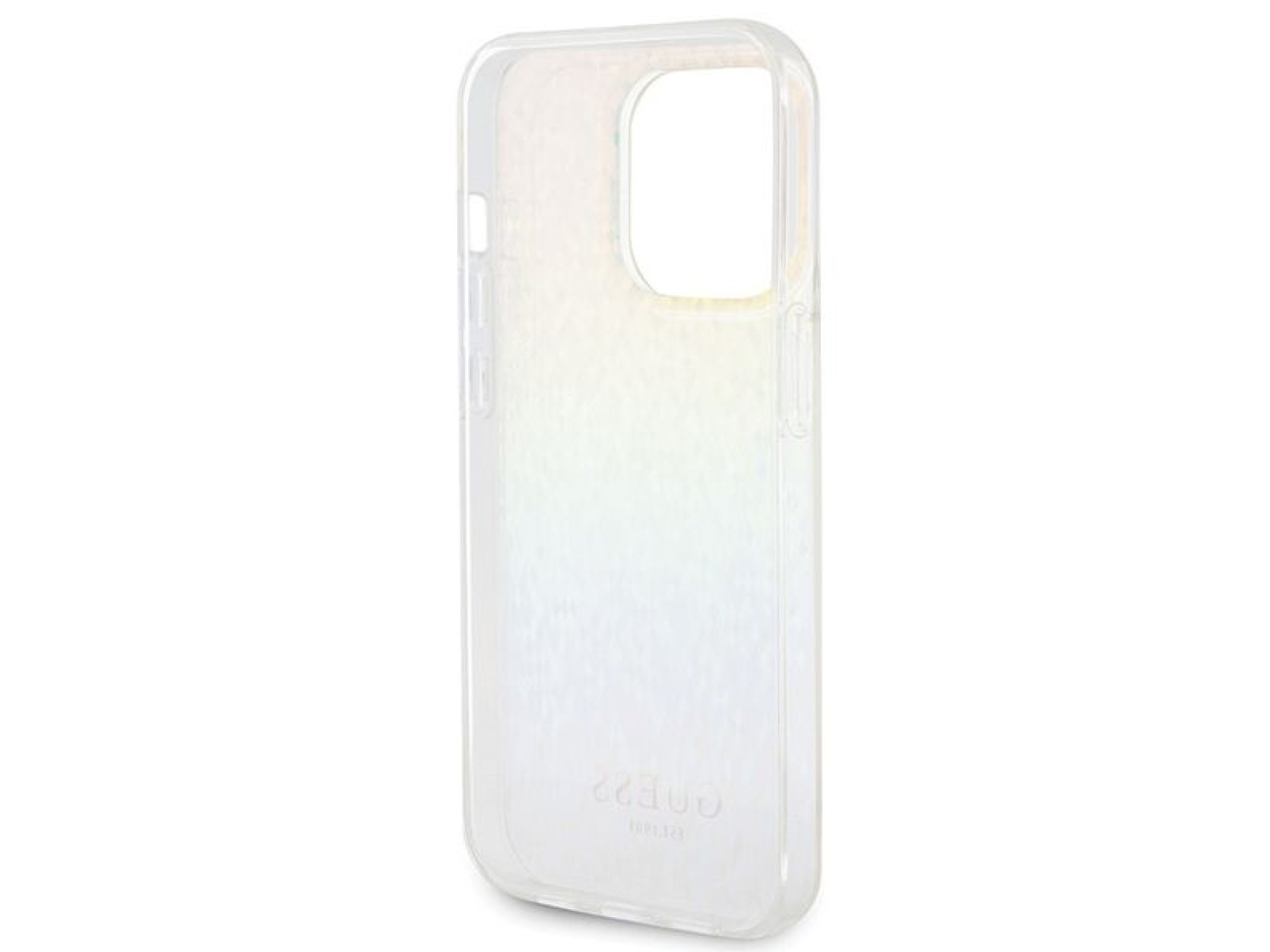 Guess IML Faceted Mirror Disco Iridescent case for iPhone 14 Pro Max - multicolored