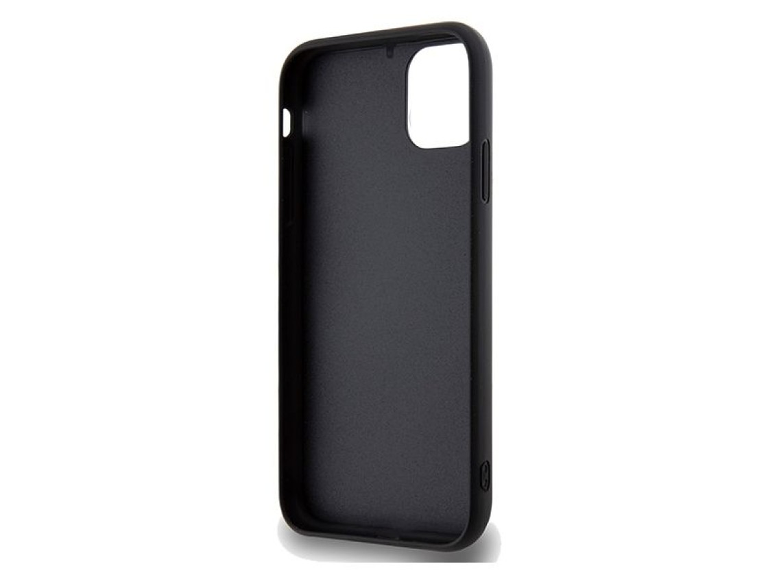 Guess Sequin Script Metal case for iPhone 11 / Xr - black