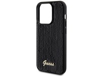 Guess Sequin Script Metal case for iPhone 13 Pro / 13 - black Guess Sequin Script Metal case for iPhone 13 Pro / 13 - black