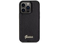 Guess Sequin Script Metal case for iPhone 13 Pro Max - black Guess Sequin Script Metal case for iPhone 13 Pro Max - black