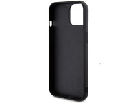 Funda Guess Sequin Script Metal para iPhone 14 / 15 / 13 - negra