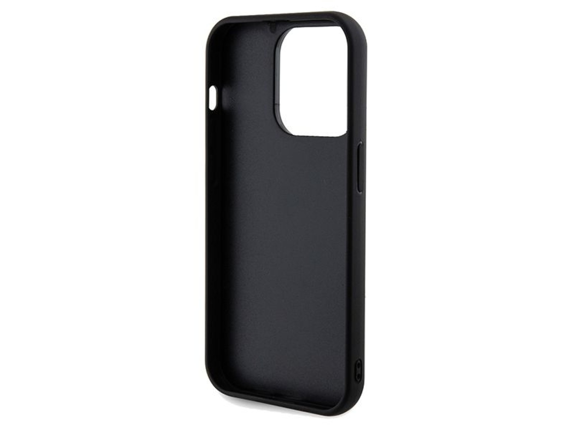 Guess Sequin Script Metal case for iPhone 14 Pro Max - black