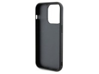 Capa Guess Disco Metal Script para iPhone 13 Pro / 13 - preta Capa Guess Disco Metal Script para iPhone 13 Pro / 13 - preta