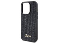 Guess Disco Metal Script case for iPhone 14 Pro Max - black Guess Disco Metal Script case for iPhone 14 Pro Max - black