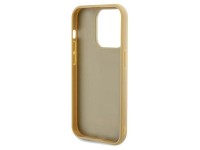 Guess Disco Metal Script case for iPhone 14 Pro - gold Guess Disco Metal Script case for iPhone 14 Pro - gold