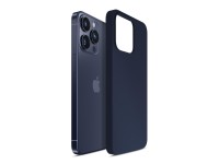 3mk Silicone Case for iPhone 16 Pro Max - Navy Blue 3mk Silicone Case for iPhone 16 Pro Max - Navy Blue