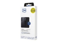 Capa fosca 3mk Just20g para Samsung Galaxy S24 - Preto Fosco