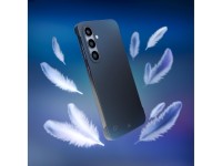 Capa fosca 3mk Just20g para Samsung Galaxy S24 - Preto Fosco