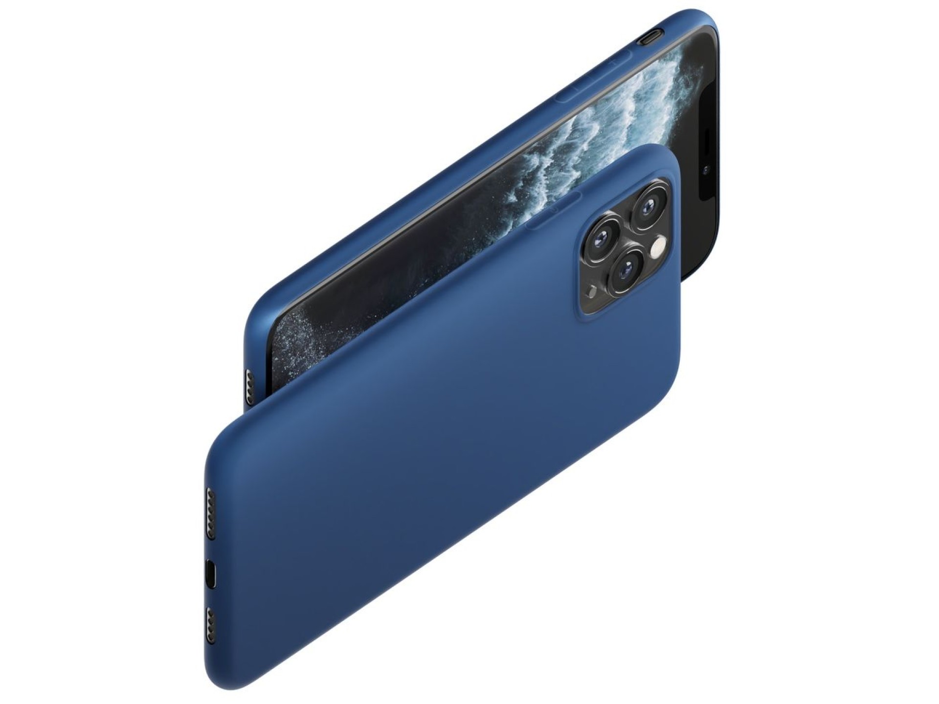 Funda mate 3mk para Samsung Galaxy A15 5G - Azul mate