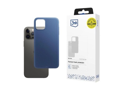 3mk Matt Case for iPhone 12 Pro Max - Matte Blue 3mk Matt Case for iPhone 12 Pro Max - Matte Blue