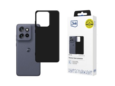 Funda 3mk Matt para Motorola Edge 60 NEO 5G - Negro mate Funda 3mk Matt para Motorola Edge 60 NEO 5G - Negro mate