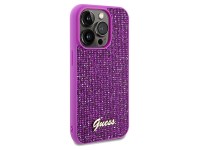 Capa Guess Disco Metal Script para iPhone 14 Pro Max - fúcsia Capa Guess Disco Metal Script para iPhone 14 Pro Max - fúcsia