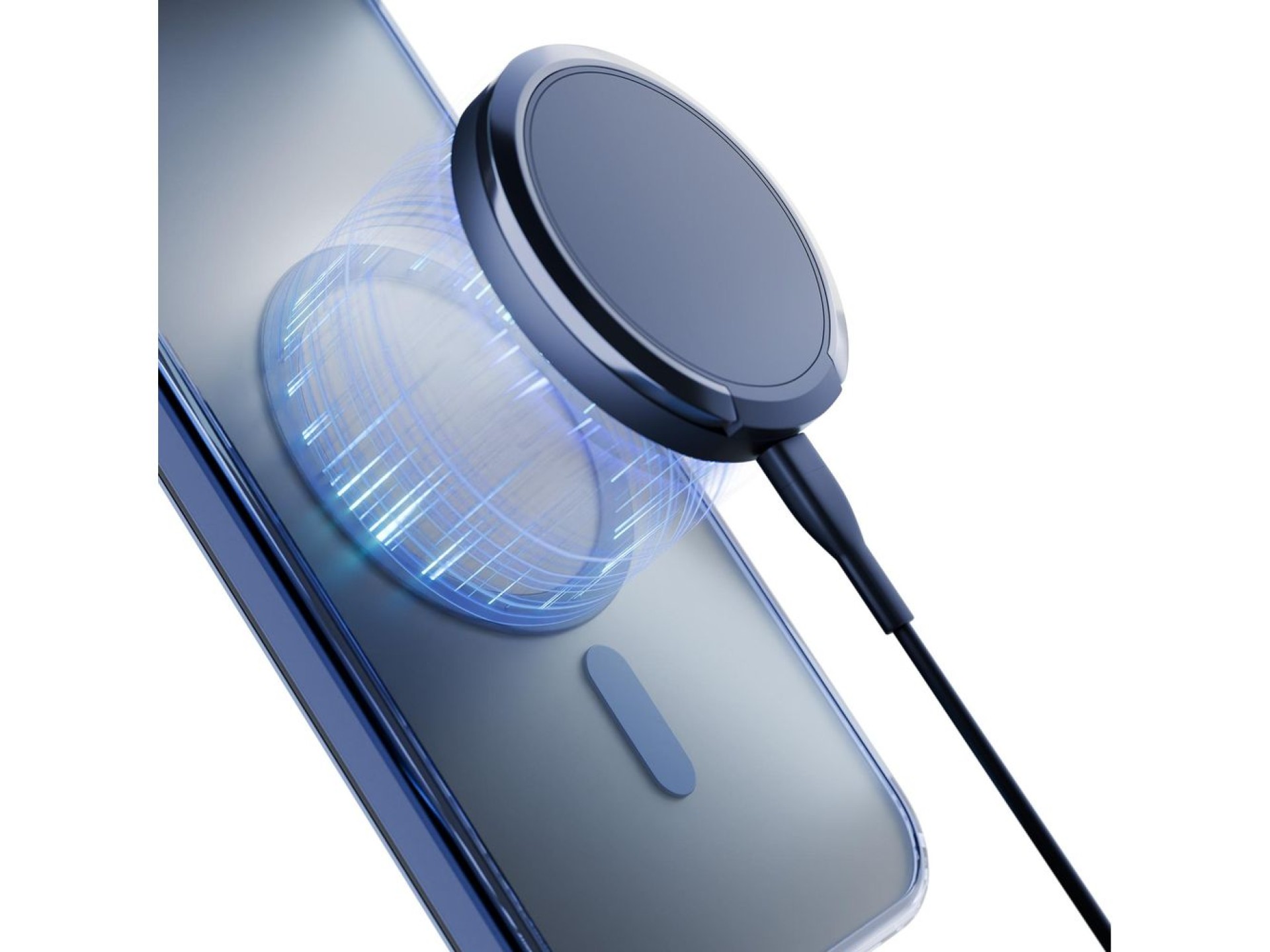 Funda MagCase Frosty de 3mk para iPhone Air - Azul