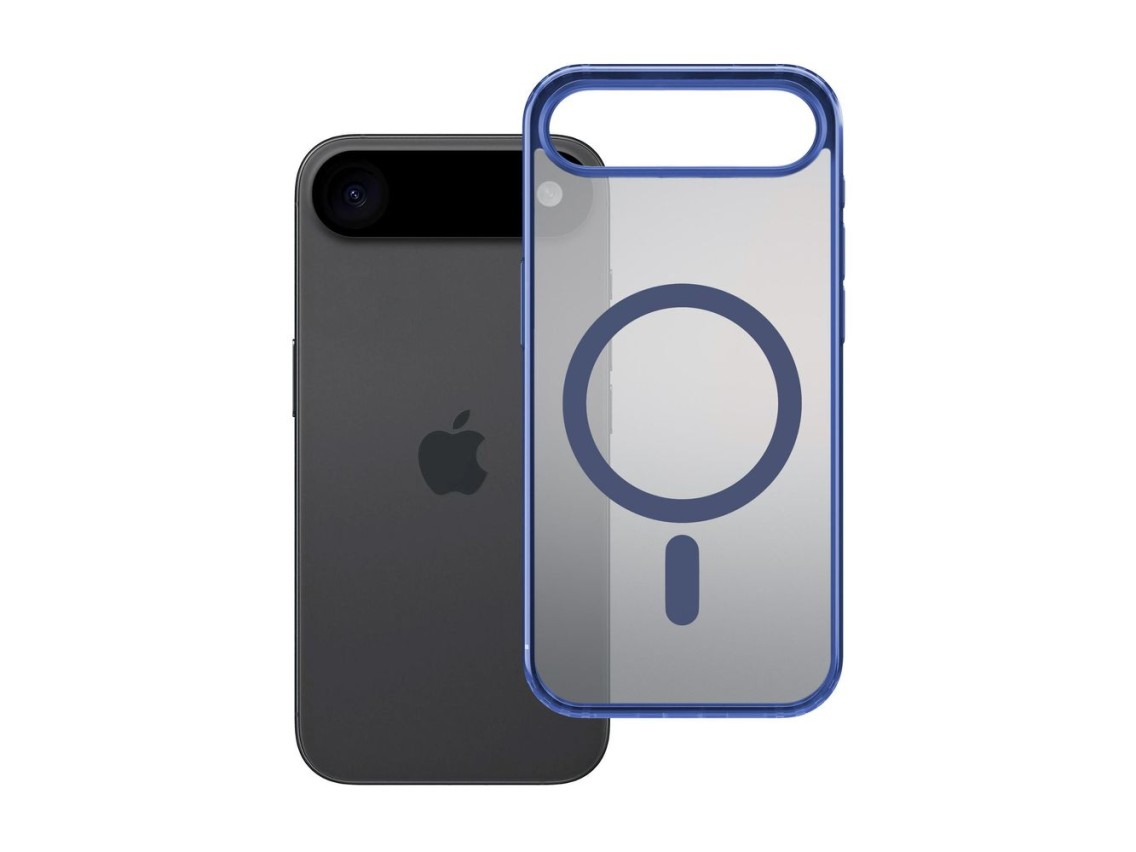 Funda MagCase Frosty de 3mk para iPhone Air - Azul