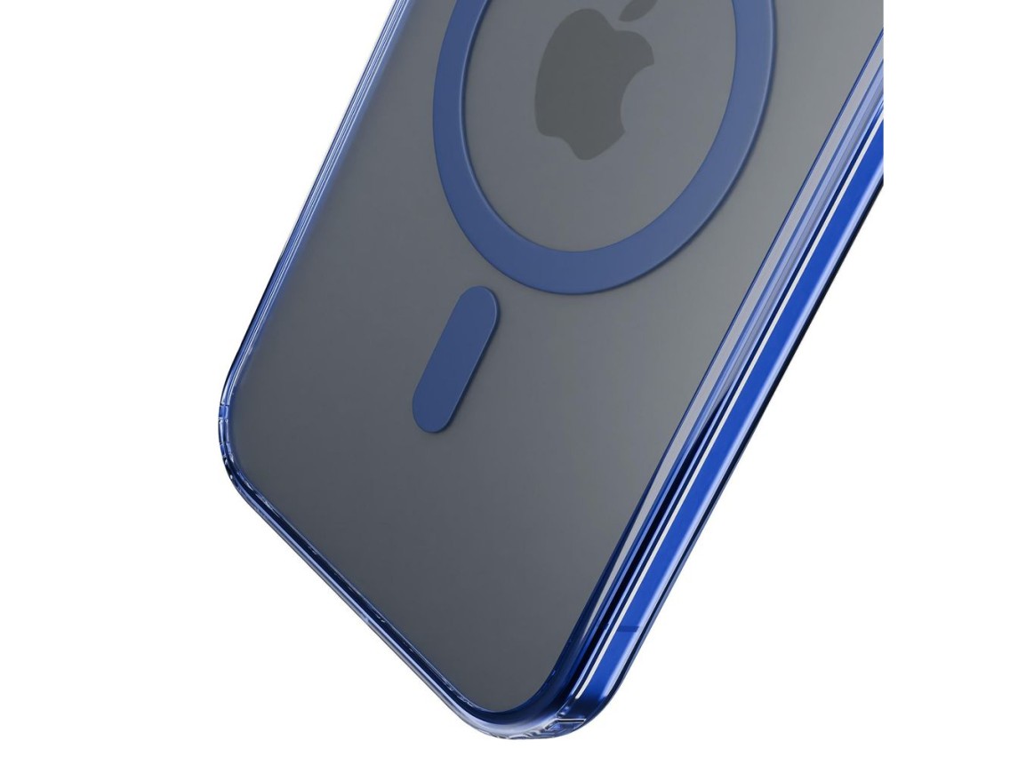 Funda MagCase Frosty de 3mk para iPhone Air - Azul