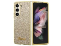 Funda Guess Glitter Script para Samsung Galaxy Z Fold 5 - dorada Funda Guess Glitter Script para Samsung Galaxy Z Fold 5 - dorada