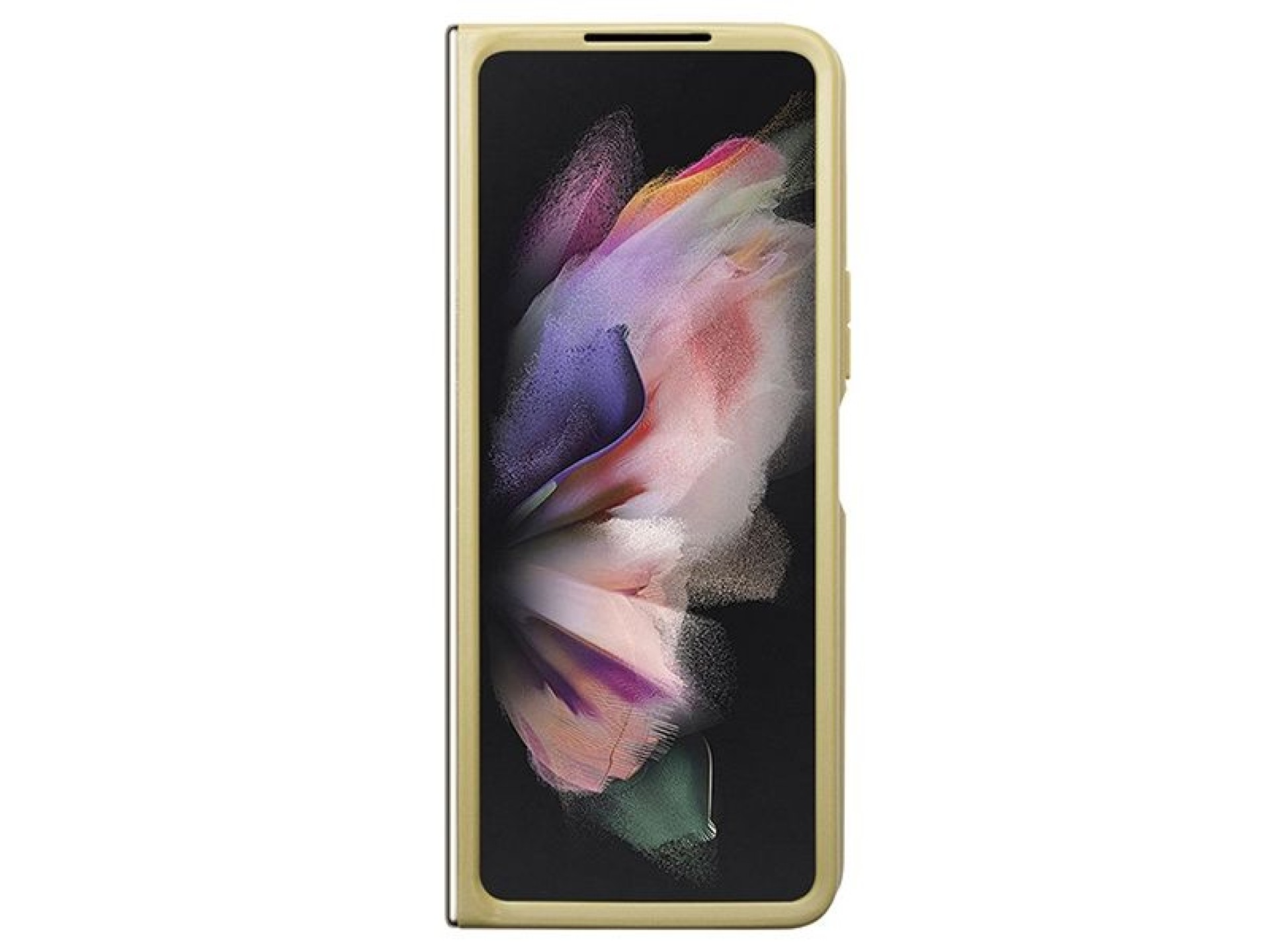 Funda Guess Glitter Script para Samsung Galaxy Z Fold 5 - dorada