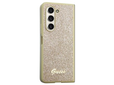 Guess Glitter Script case for Samsung Galaxy Z Fold 5 - gold Guess Glitter Script case for Samsung Galaxy Z Fold 5 - gold