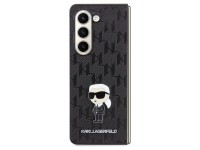 Karl Lagerfeld Saffiano Monogram Ikonik Pin case for Samsung Galaxy Z Fold 5 - black Karl Lagerfeld Saffiano Monogram Ikonik Pin case for Samsung Galaxy Z Fold 5 - black