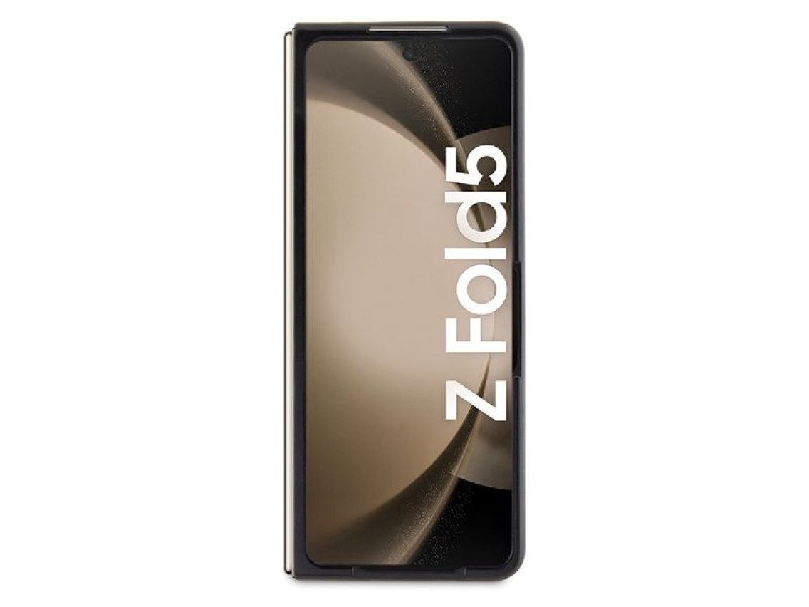 Karl Lagerfeld Saffiano Monogram Ikonik Pin case for Samsung Galaxy Z Fold 5 - black
