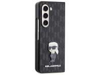 Karl Lagerfeld Saffiano Monogram Ikonik Pin case for Samsung Galaxy Z Fold 5 - black Karl Lagerfeld Saffiano Monogram Ikonik Pin case for Samsung Galaxy Z Fold 5 - black