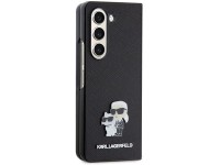 Funda Karl Lagerfeld Saffiano Karl&Choupette Pin para Samsung Galaxy Z Fold 5 - negra Funda Karl Lagerfeld Saffiano Karl&Choupette Pin para Samsung Galaxy Z Fold 5 - negra