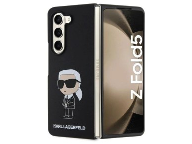 Karl Lagerfeld KLHCZFD5SNIKBCK Z Fold5 hardcase black/black Silicone Ikonik