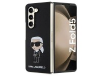 Karl Lagerfeld KLHCZFD5SNIKBCK Z Fold5 hardcase black/black Silicone Ikonik