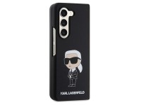 Karl Lagerfeld KLHCZFD5SNIKBCK Z Fold5 hardcase black/black Silicone Ikonik