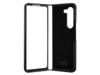 Karl Lagerfeld KLHCZFD5SNIKBCK Z Fold5 hardcase black/black Silicone Ikonik