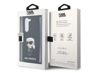 Karl Lagerfeld KLHCZFD5SNIKBCK Z Fold5 hardcase black/black Silicone Ikonik