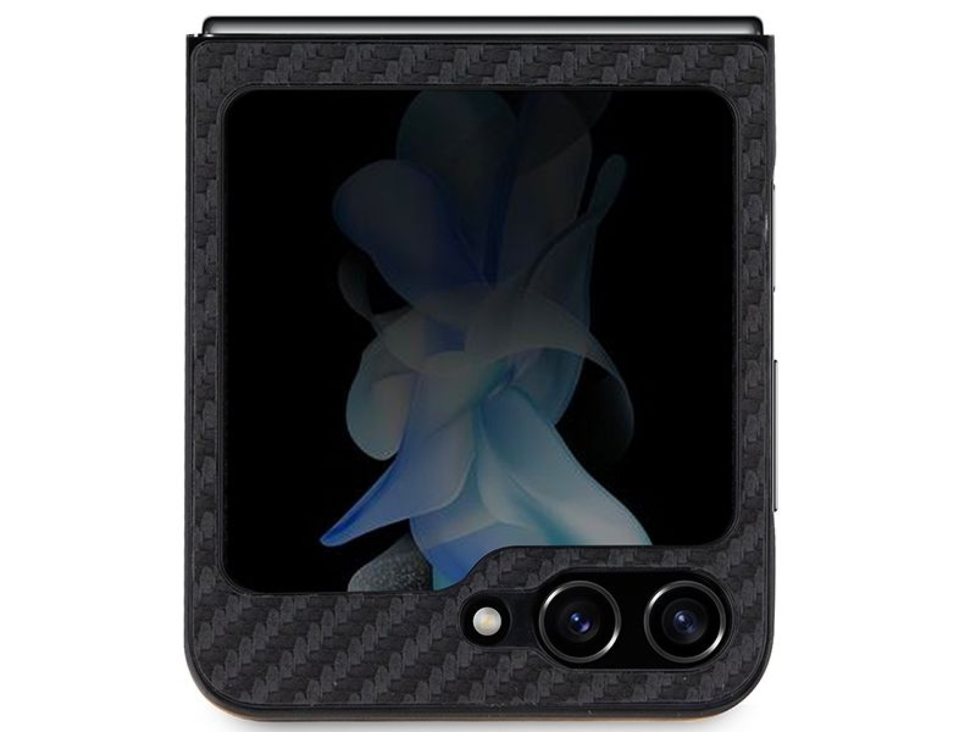 BMW Leather Carbon case for Samsung Galaxy Z Flip 5 - black