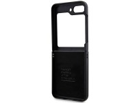BMW Leather Carbon case for Samsung Galaxy Z Flip 5 - black BMW Leather Carbon case for Samsung Galaxy Z Flip 5 - black