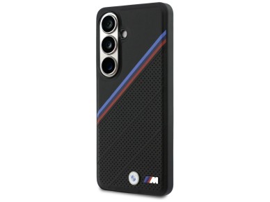BMW Tricolor Metal Logo MagSafe Case for Samsung Galaxy S26 - Black BMW Tricolor Metal Logo MagSafe Case for Samsung Galaxy S26 - Black