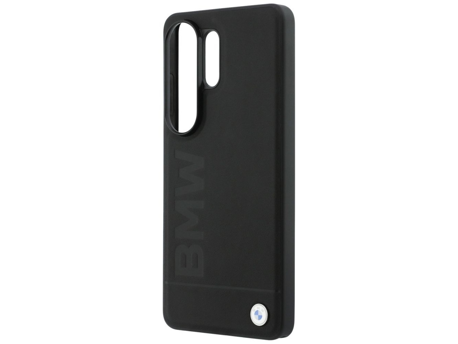 BMW Leather Hot Stamp MagSafe Case for Samsung Galaxy S26 Ultra - Black