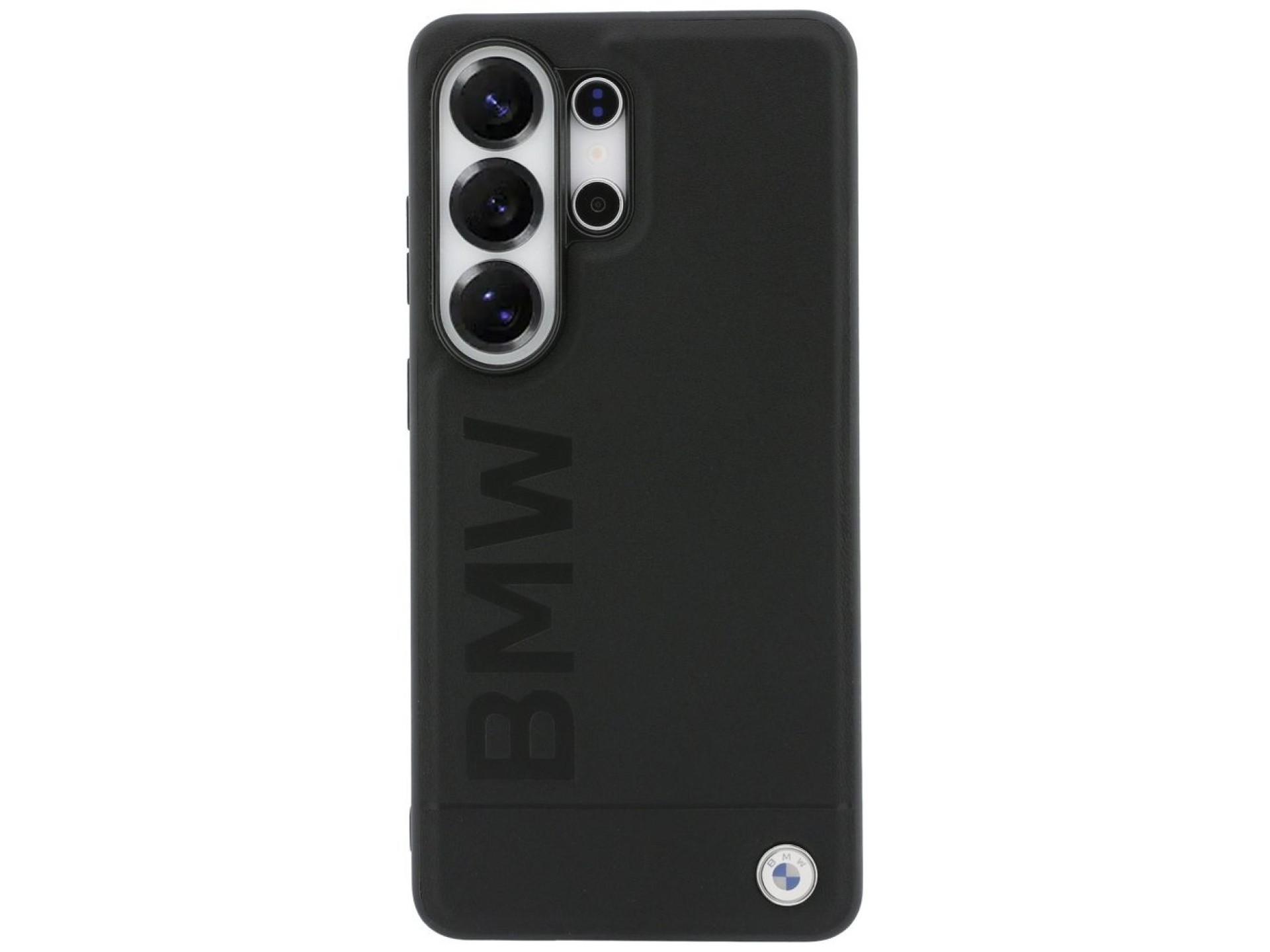 BMW Leather Hot Stamp MagSafe Case for Samsung Galaxy S26 Ultra - Black