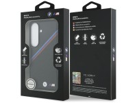 BMW Tricolor Metal Logo MagSafe Case for Samsung Galaxy S26 - Black BMW Tricolor Metal Logo MagSafe Case for Samsung Galaxy S26 - Black