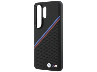 BMW Tricolor Metal Logo MagSafe Case for Samsung Galaxy S26 Ultra - Black BMW Tricolor Metal Logo MagSafe Case for Samsung Galaxy S26 Ultra - Black