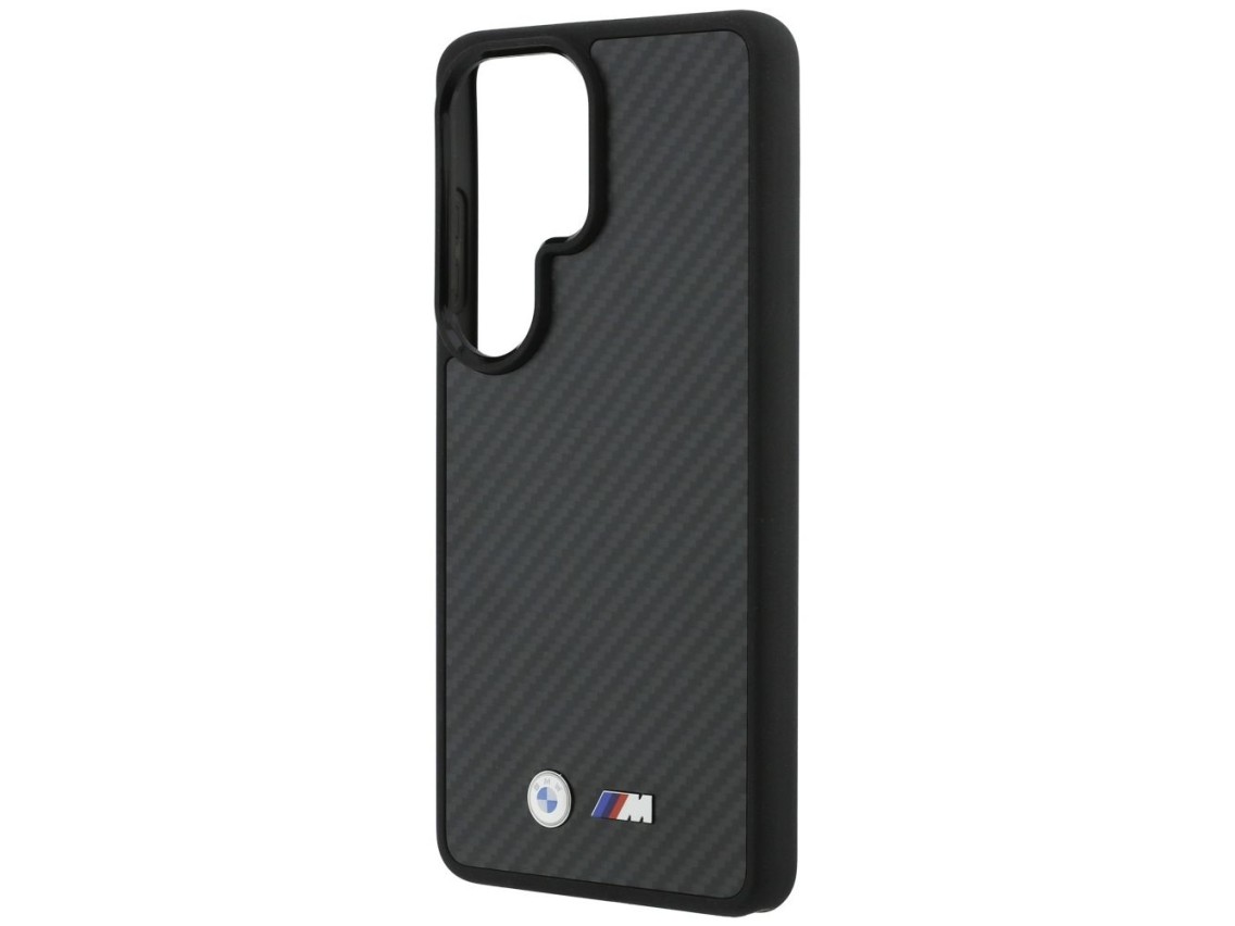 Funda BMW M Kevlar con logo MagSafe para Samsung Galaxy S26 Ultra - Negra