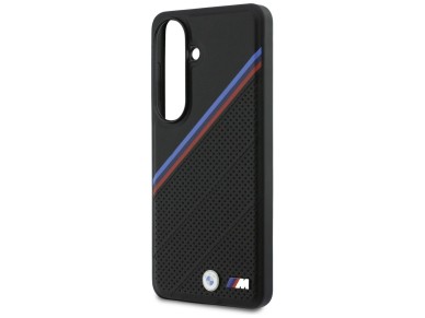 BMW Tricolor Metal Logo MagSafe Case for Samsung Galaxy S26 - Black BMW Tricolor Metal Logo MagSafe Case for Samsung Galaxy S26 - Black